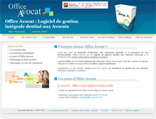 Tablet Screenshot of office-avocat.com